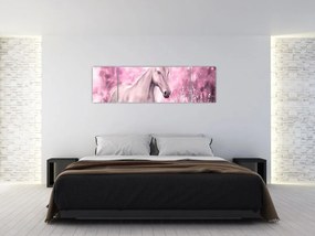 Obraz - Malowany koń (170x50 cm)