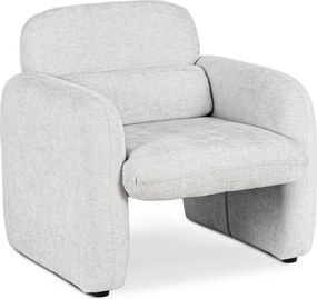 Fotel Wypoczynkowy do Salonu TOGO Szary Nowoczesny