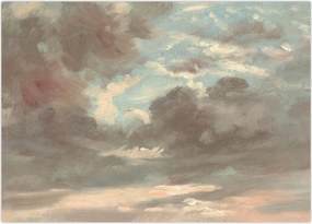 Obraz na szkle - John Constable, Cloud Study Stormy Sunset, reprodukcje (70x50 cm)