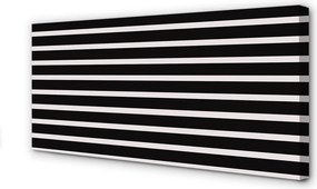 Zdjęcie na płótnie Klasyczne Czarne Pasy