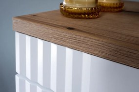 Szafka pod umywalkę FIJI WHITE 82 80cm biała COMAD