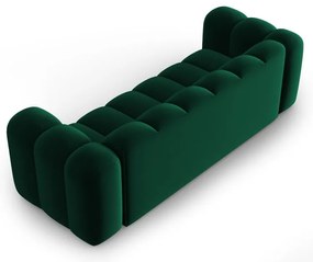 Ciemnozielona sofa 228 cm Lupine – Micadoni Home