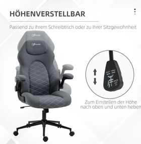 Vinsetto Krzesło biurowe z zagłówkiem