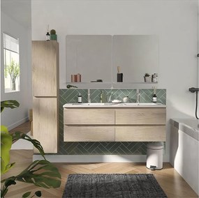 Jednostka podwójna + lustro + bateria + kolumna SORRENTO