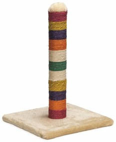 Beeztees Drapak Anja tęczowy, 30 x 30 x 45 cm