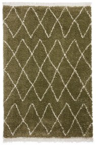 Zielony dywan 200x290 cm Boho – Think Rugs