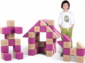 Zestaw klocków magnetycznych JollyHeap Basic - 100 elementów