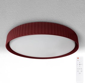 Brilagi-LED Ściemnialna lampa sufitowa LUCIA LED/48W/230V Ø 41 cm czerwona + pilot