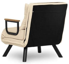 Fotel Sando Single Cream