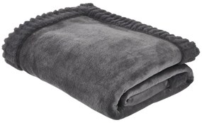 Koc 150x200 cm Velvet and Faux Fur – Catherine Lansfield