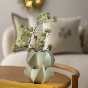 Wazon Petal Green 15x17 cm