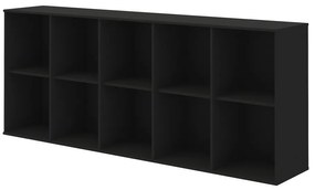 Czarny modułowy system półek 169x69 cm Mistral Kubus – Hammel Furniture