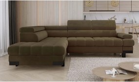 Narożnik SELVA L z funkcją spania i pojemnikiem Lewostronny w tkaninie SALVADOR 14 WERSAL