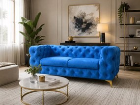 Elegancka sofa Moet z głębokim pikowaniem i stylowymi nóżkami