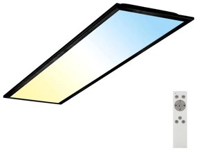 Brilo - LED Plafon ściemnialny PIATTO LED/24W/230V 100x25 cm + pilot