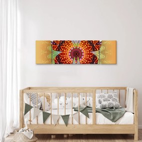 Obraz - Etno motyl (170x50 cm)