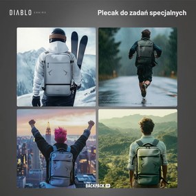 Plecak wielofunkcyjny próżniowy Diablo Backpack Air szary