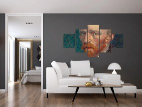 Obraz -  Vincent van Gogh, Self-Portrait, reprodukcje (125x70 cm)