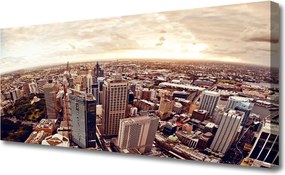 Obraz na płótnie Światła Nocnej Metropolii