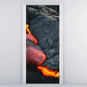 Fototapeta na drzwi - Lawa (95x205cm)