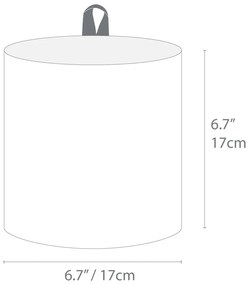 Tekstylny koszyk ø 17x17 cm Soft Storage – Bigso Box of Sweden