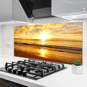 Panel Kuchenny Odblaski Słońca na Falach