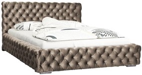 Dwuosobowe łóżko z pojemnikiem 200x200 C1-Z00