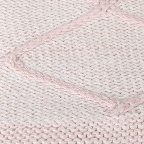Różowy koc dziecięcy z domieszką bawełny Homemania Decor Baby Baby, 90x90 cm