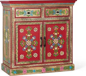 Bufet w lesie Manguier Peint à la main z 2 shotami i porto