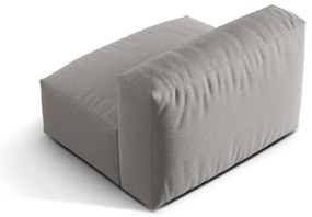 Jasnoszary moduł sofy (moduł środkowy) Martina – Micadoni Home