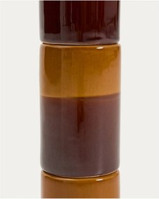 Lampa stołowa z tekstylnym kloszem (wysokość 61,5 cm) Mavran – Kave Home