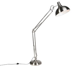 Designerska lampa podłogowa stalowa - Hobby