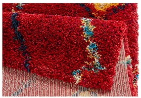 Czerwony dywan Mint Rugs Geometric, 80x150 cm