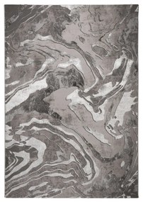 Dywan w szaro-srebrnym kolorze 300x400 cm Marbled – Flair Rugs