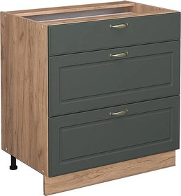 Szafka dolna do kuchni green gold country 80x51.6x82 fame-line