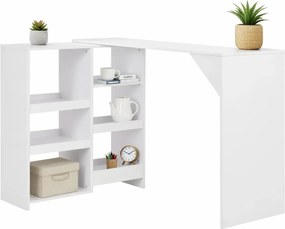 Stolik barowy z ruchomym regałem T3-A01