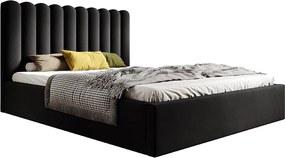 Łóżka tapicerowane SARA z pojemnikiem na pościel