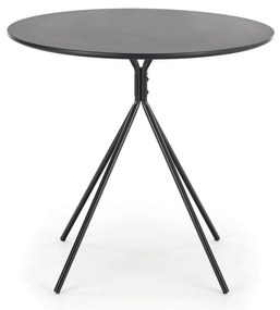 PROMOCJA Czarny stół jadalniany PHANTOM 80x80 II. jakość