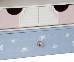 Kartonowy kuferek na drobiazgi do pokoju dziecięcego