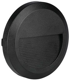 LED zewnętrzne oświetlenie schodowe LED/2W/230V IP65 3000K czarne