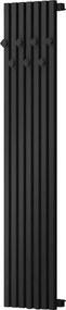 Mexen Flux grzejnik łazienkowy dekoracyjny 1500 x 340 mm, 630 W, czarny - W127-1500-340-00-70