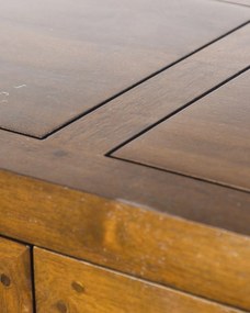 Konsola Ibuku brown 120x38x95cm