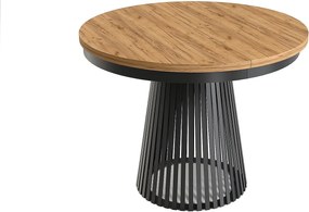 MINIO go for it, Stół rozkładany GORI w kolorze dąb craft złoty/czarny