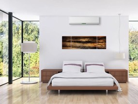 Obraz - Fale na wybrzeżu (170x50 cm)