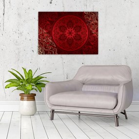 Obraz - Złote mandale (70x50 cm)