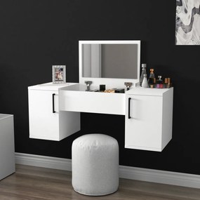 Stolik kosmetyczny Mercan White