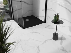 Mexen Stone+ brodzik kompozytowy kwadratowy 70 x 70 cm, czarny - 44707070