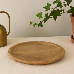 Talerz drewniany NIG, Ø 28 cm