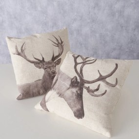 Dekoracyjna poduszka bawełniana STAG, 45 x 45 cm