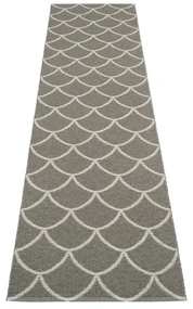 Szary chodnik odpowiedni na zewnątrz 70x300 cm Kotte Charcoal – Pappelina